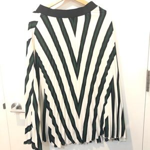 H & M Long Pleated Skirt